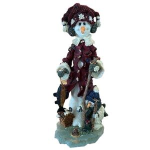 Boyds Bear & Friends Folkstones I. B. Coldman Ice Is Nice 4E Figurine 1998